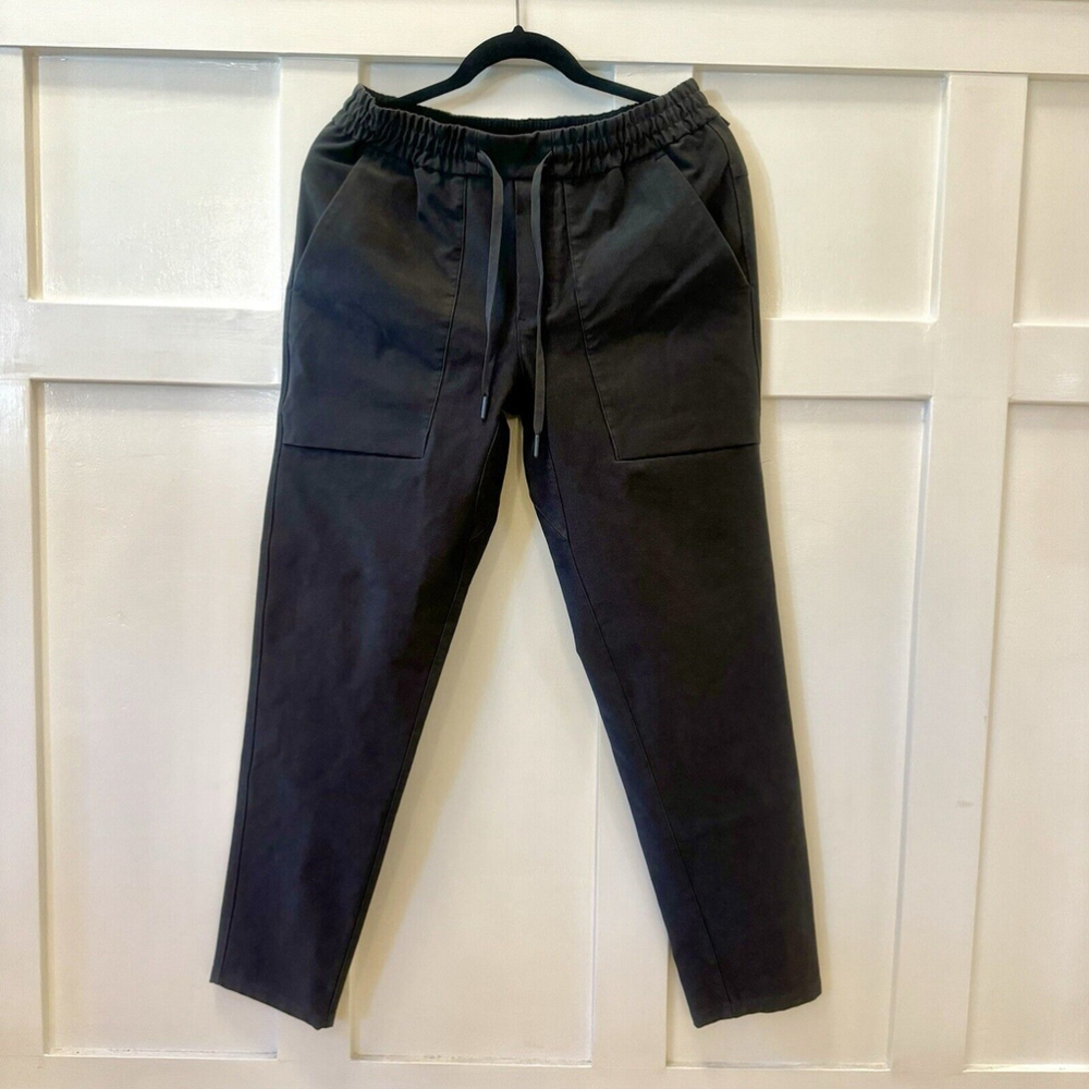 Lululemon Pants Mens Black Bowline Utilitech Straight Drawstring Size:M